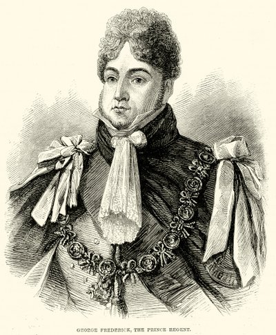 George Frederick, el Príncipe Regente de English School